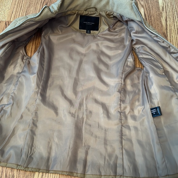 Marc New York Beige Puffer Vest - Picture 4 of 6